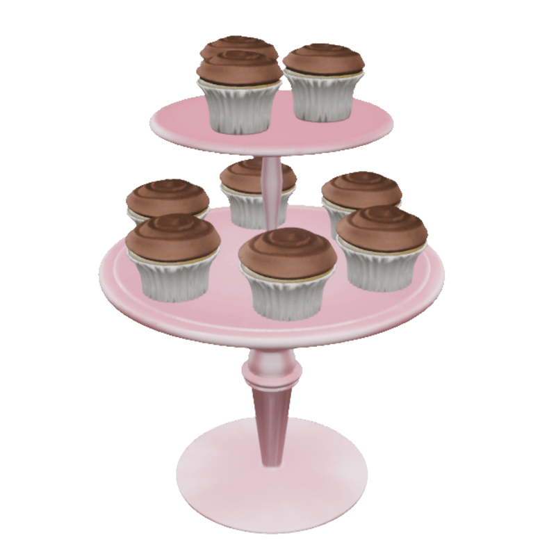 Chocolate Cupcake Stand