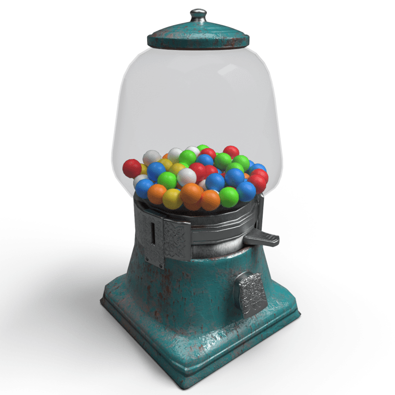 Gumball Machine Green