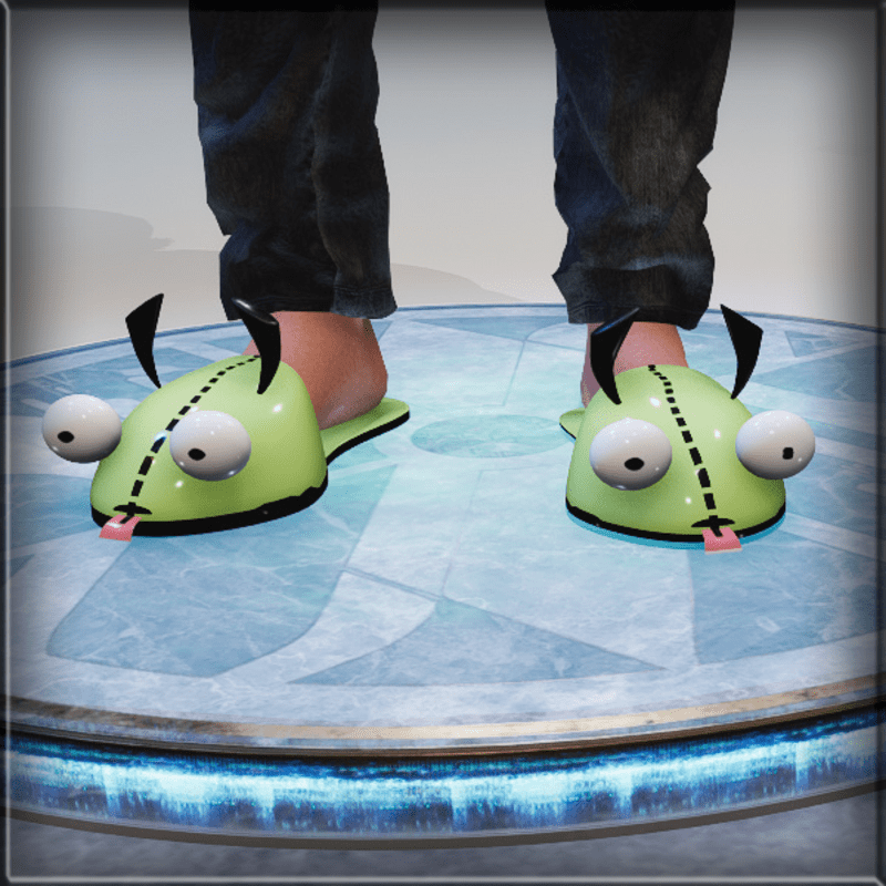 Funny Slipper Green