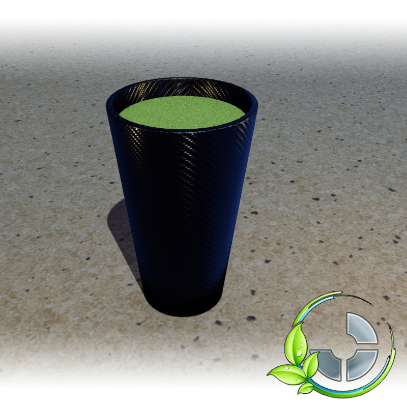 Conical Vase- Carbon Fiber