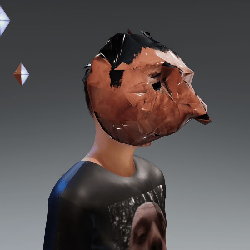 Everything Everything Dave Sardine Mask (Cursed)