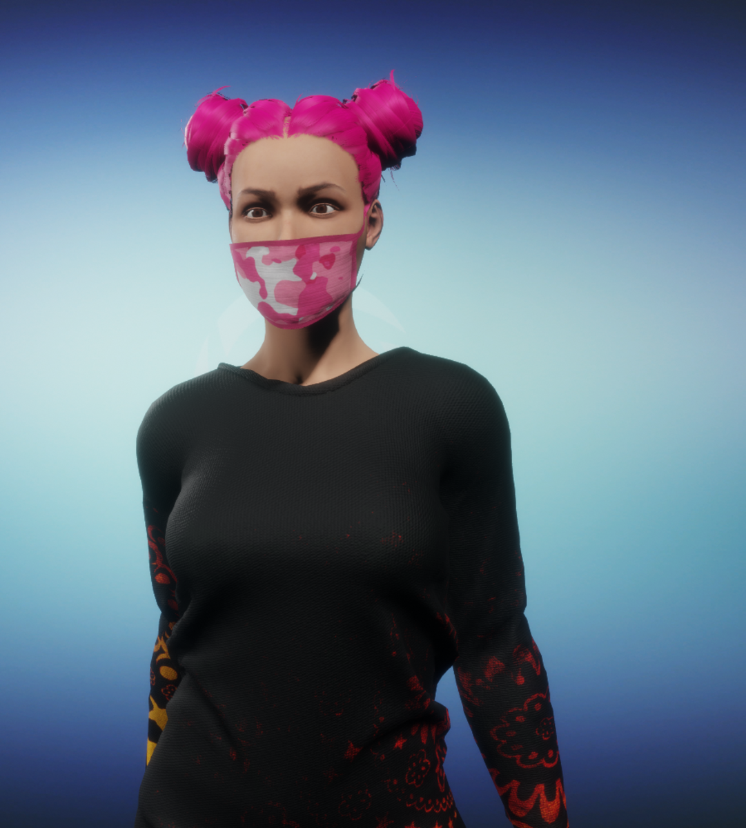 Peach FaceMask female