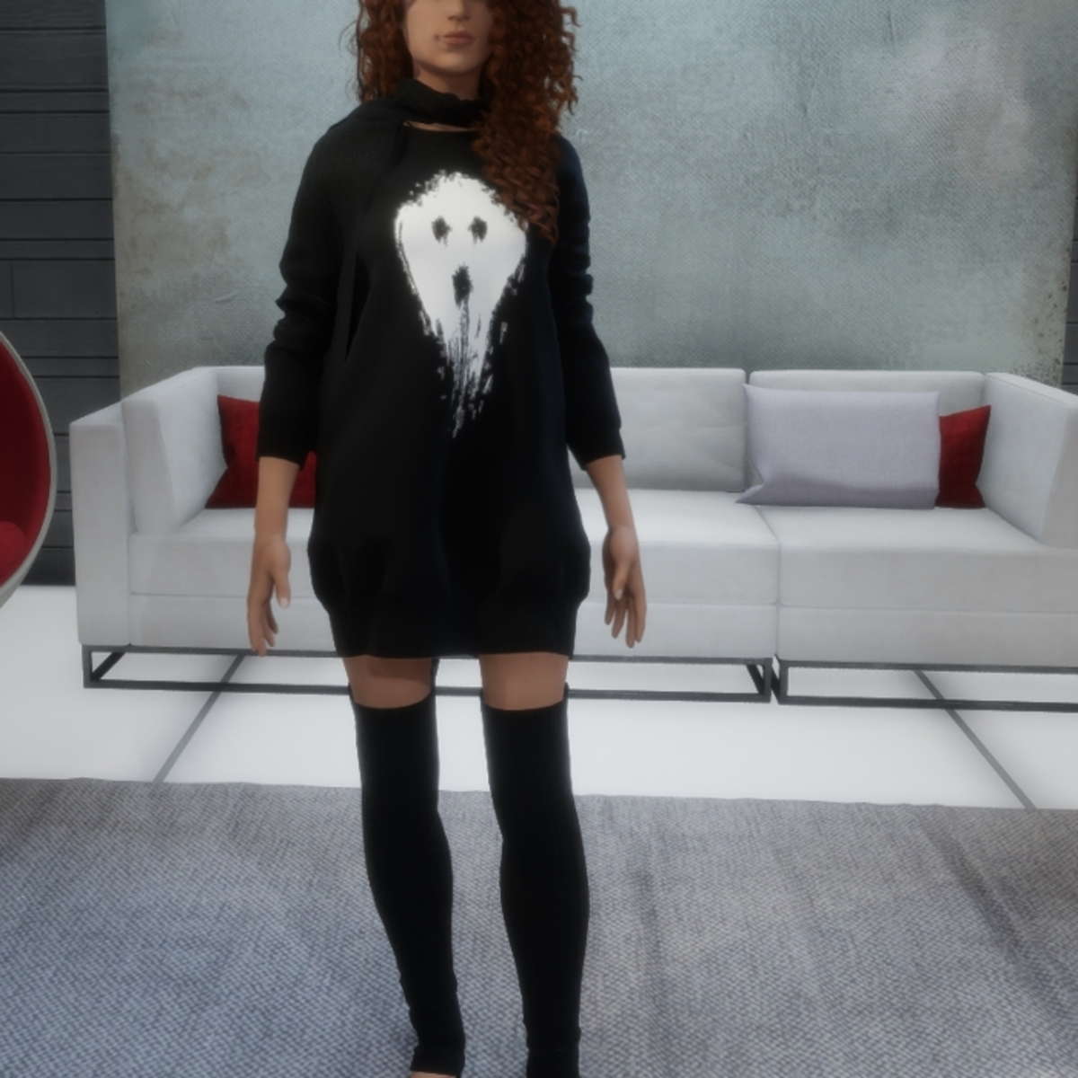 Halloween Dress - Ghost