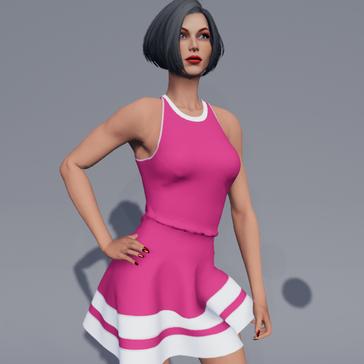 L.F. Martine Tennis Dress - Pink