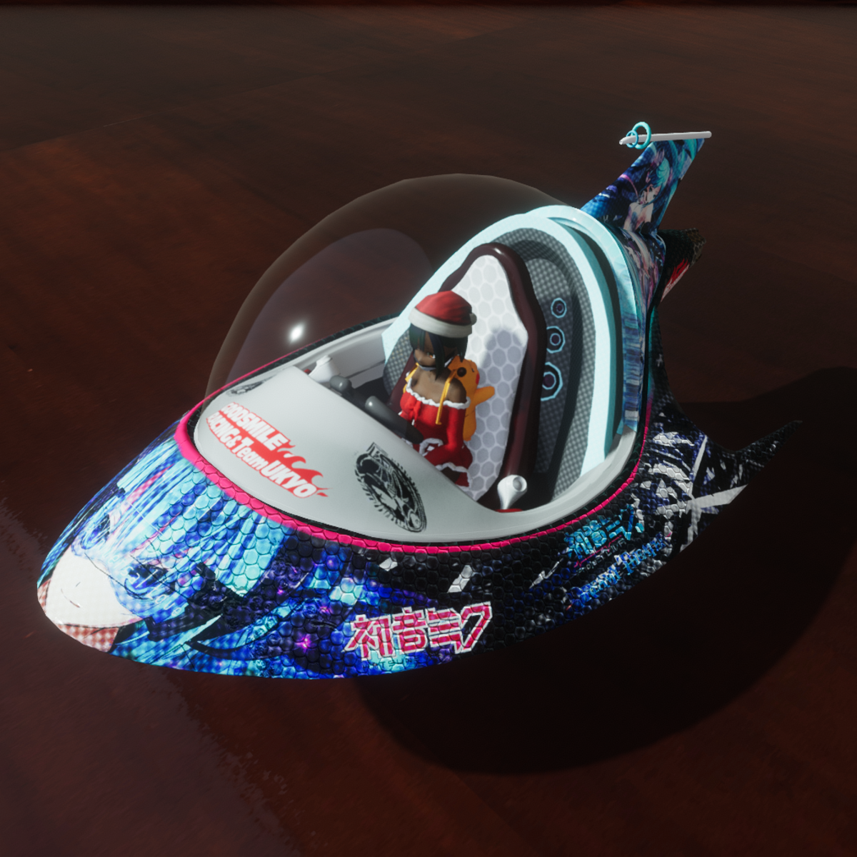 Space Capsule - Miku Themed