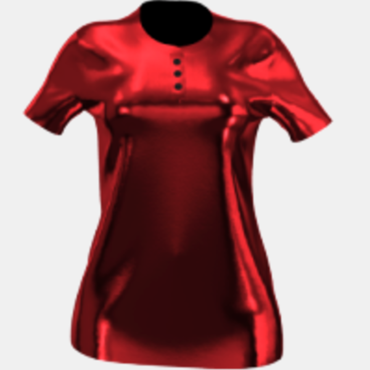 New Luxury Red Velvet Polo-Shirt