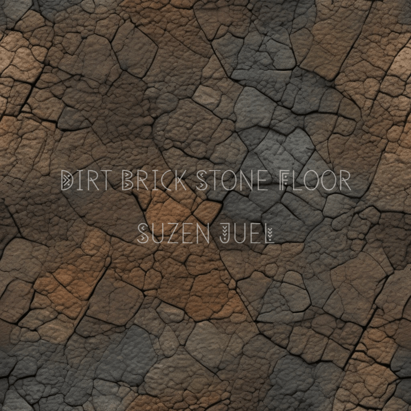 Stone Brick Dirty Floor - Suzen JueL