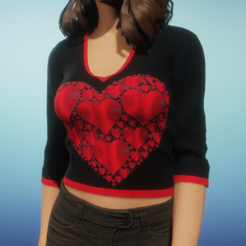 Red Heart Shirt