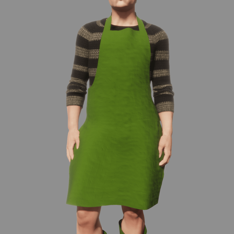 Apron (for gardener, male)