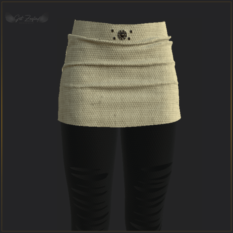 SKIRT WITH LEGGINGS YELLOW