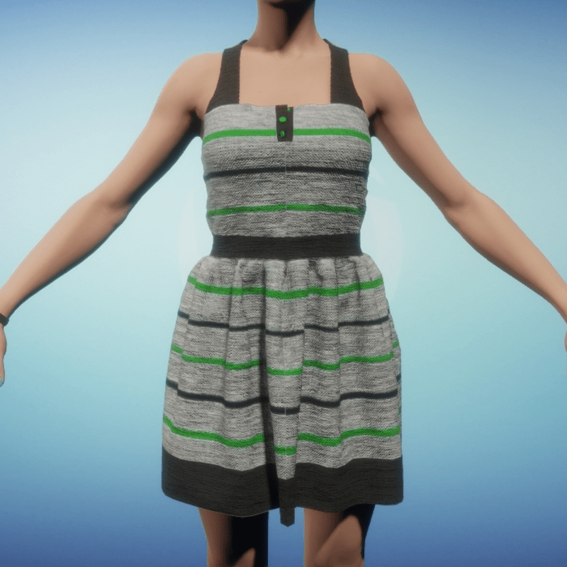 Racerback Sundress - Green