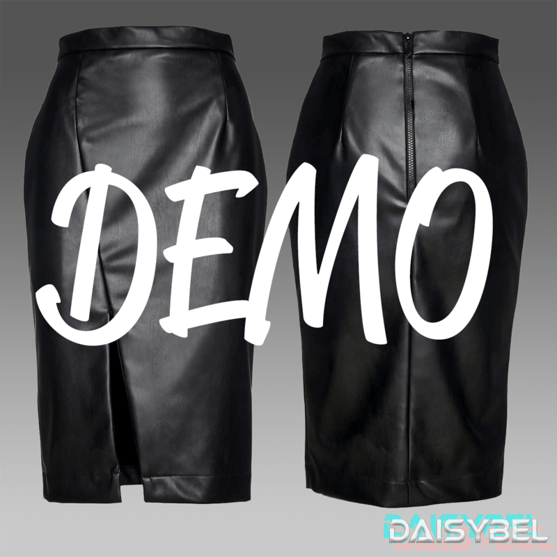 Leather Skirt DEMO