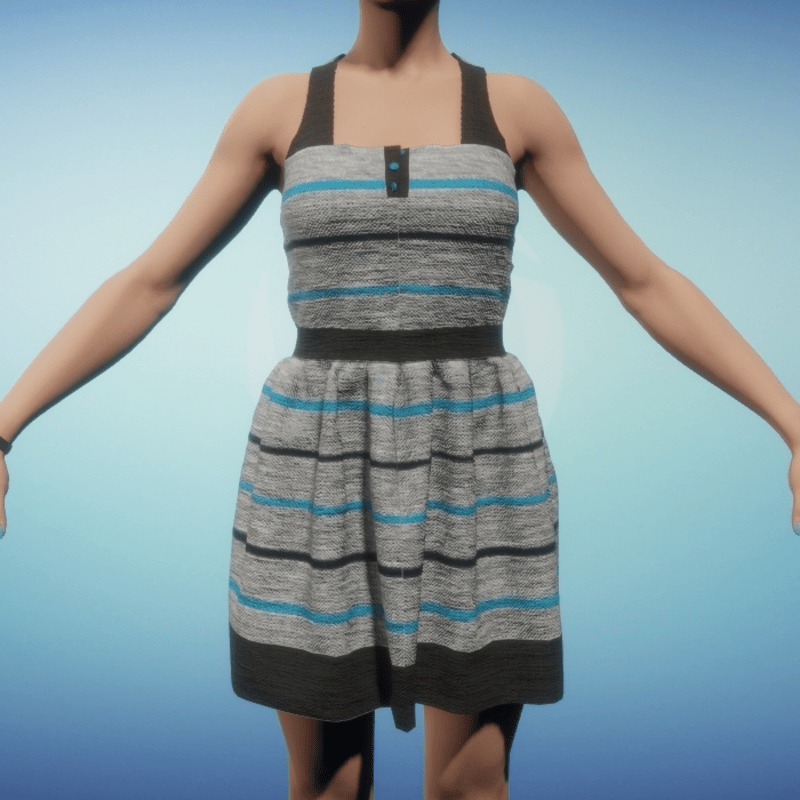 Racerback Sundress - Teal