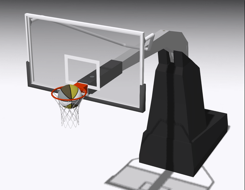 Basketball goal 003