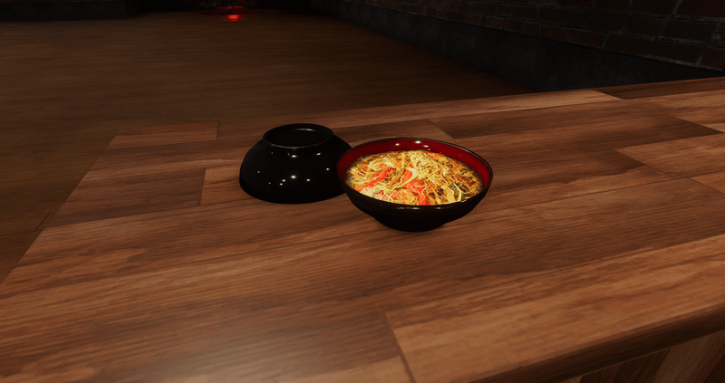 Singapore Noodles- The Original Black and Red Bowl - Asian Food