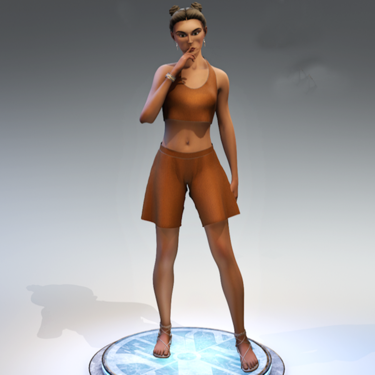 shhh its a secret - pose