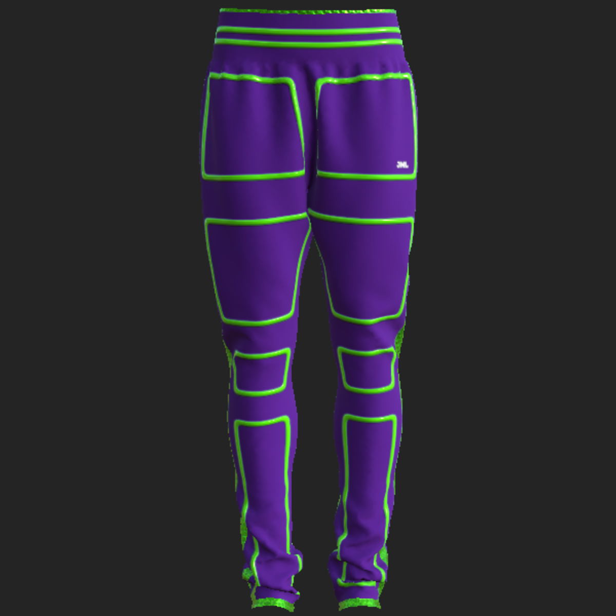 NEO SPORT PANTS_ VIOLET GREEN