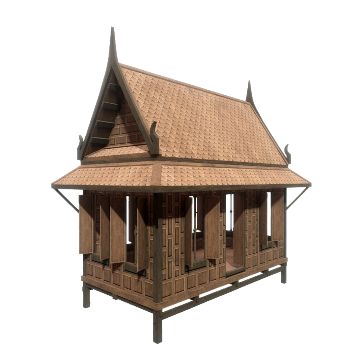 Traditional Thai House 01