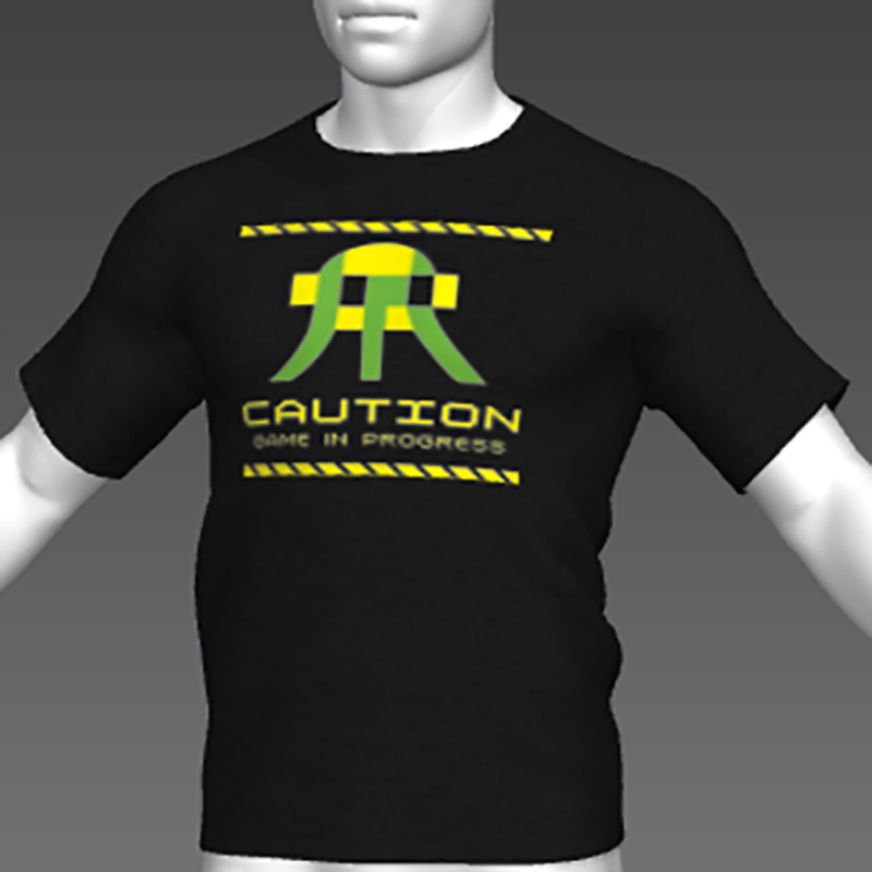 Ready Player One: Defender T-Shirt 02 (Black) (M)