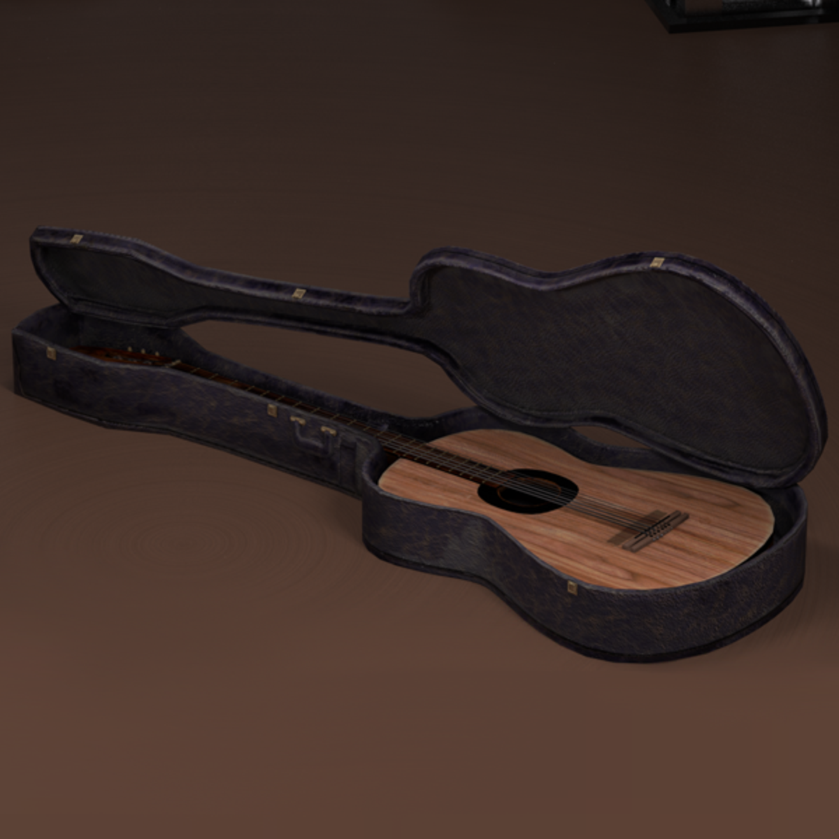Acoustic Guitar In Case
