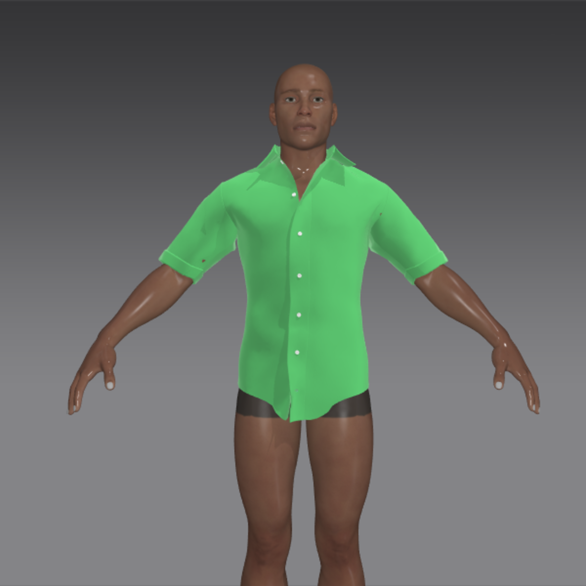 pistachio cotton batiste shirt