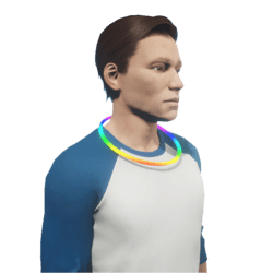 Rainbow Glow Necklace m