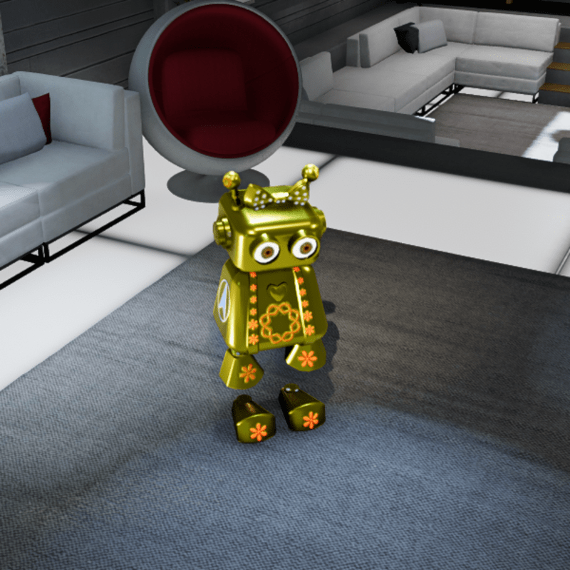 KIKI ROBOT V2 GIRL YELLOW