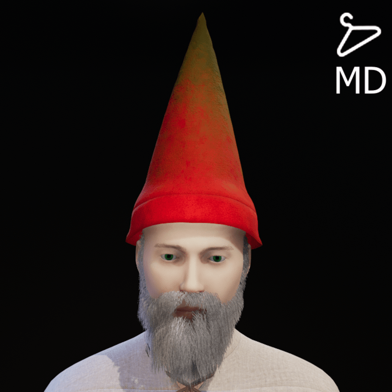 Gnome Hat - Mossy Red