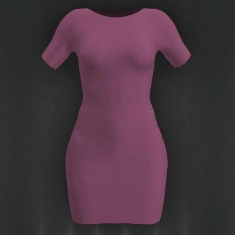 Martine morganite mini dress