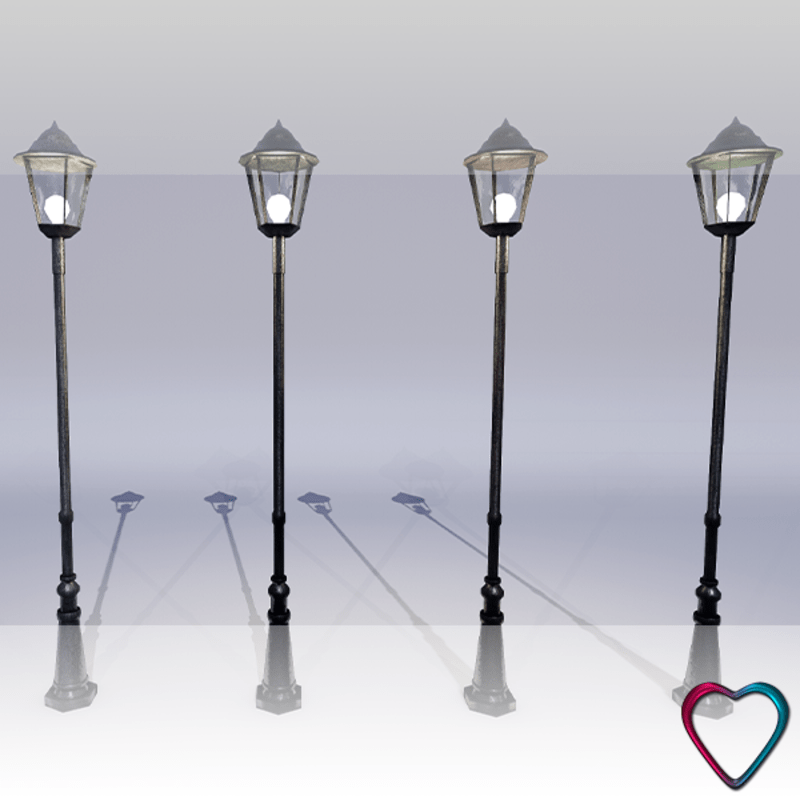 Lamppost - On Off Scripted - 4 Colors