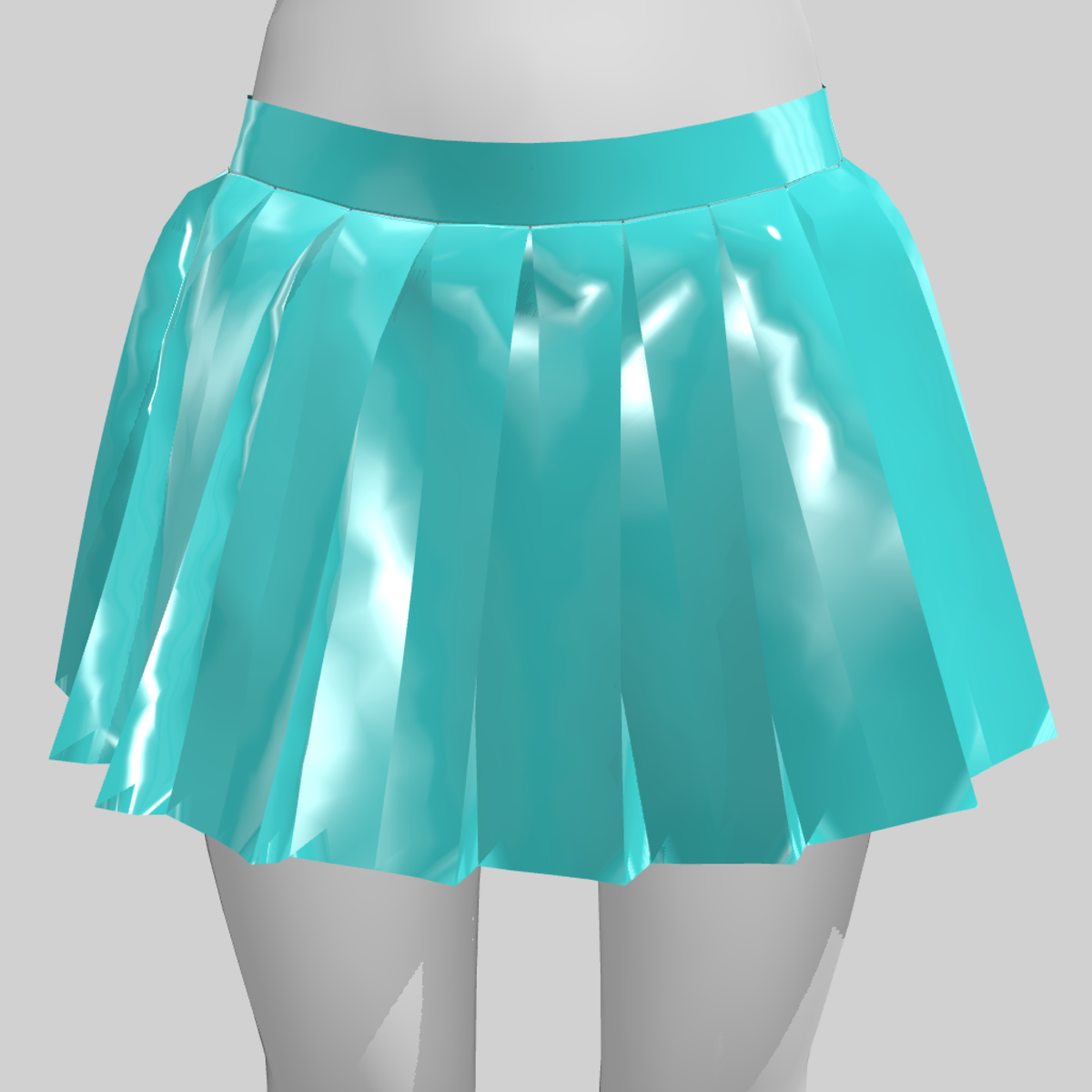 Skirt Jane Vinyl Light Blue