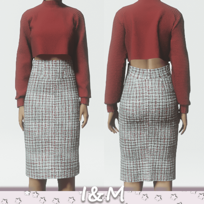 wool pencil skirt 3