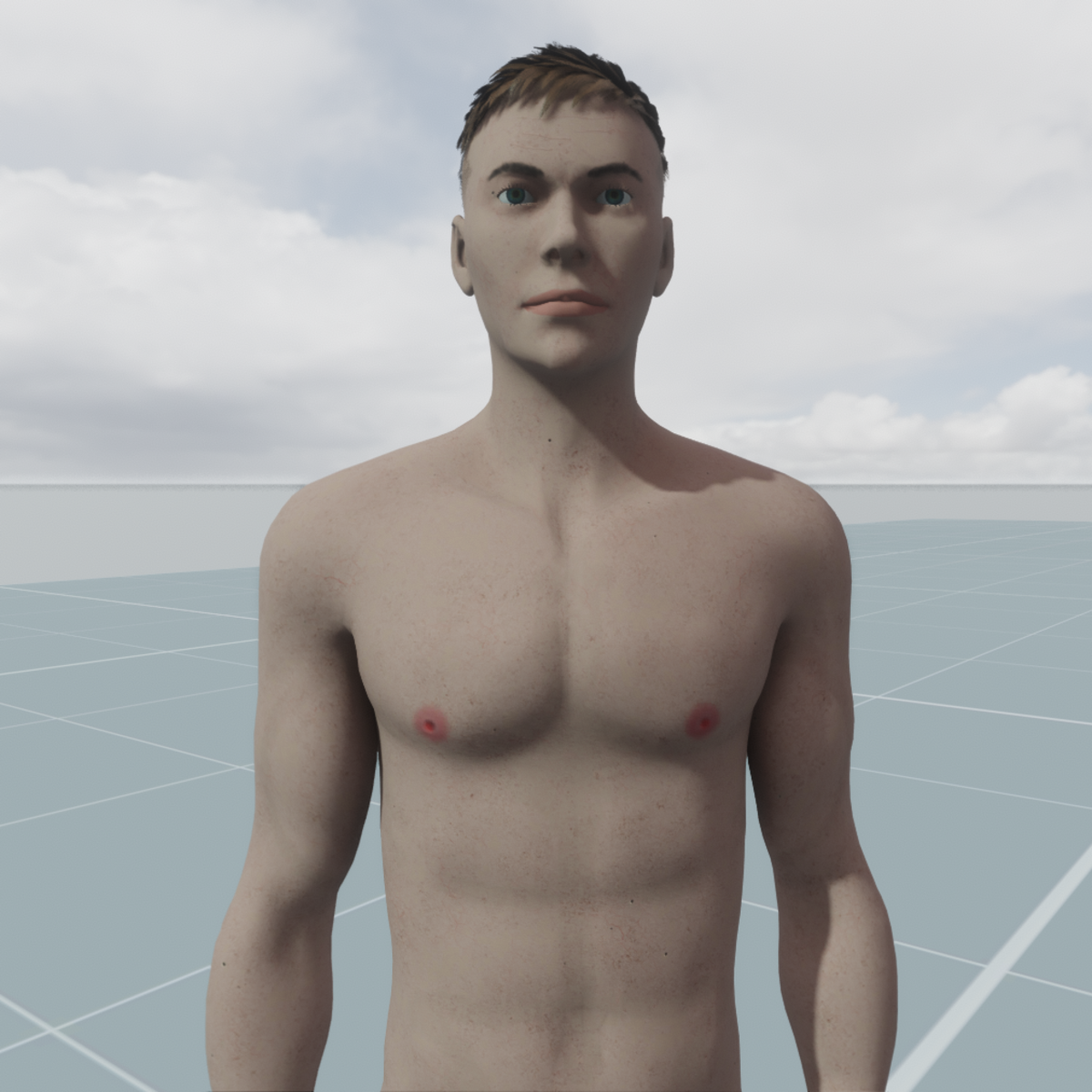 Jay T Custom AV 2.0 White Skin With Freckles