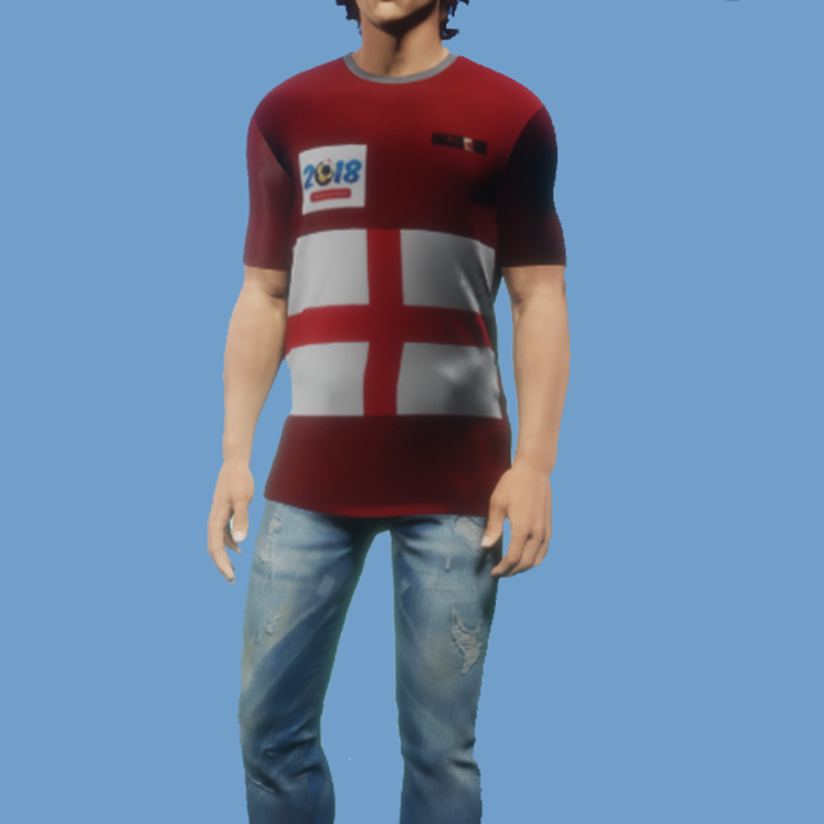 Jack T Shirt England Red