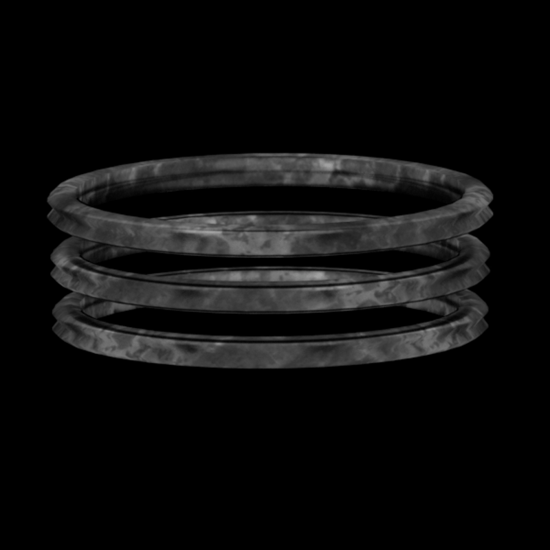 Simple Armlet Left Arm - Dark