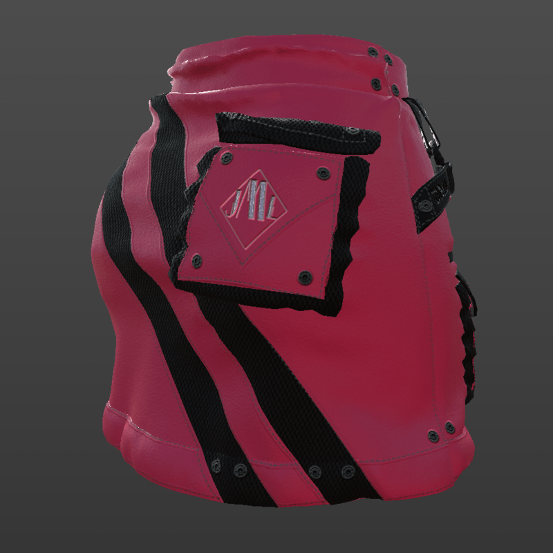 REXO SKIRT_ FUCHSIA_