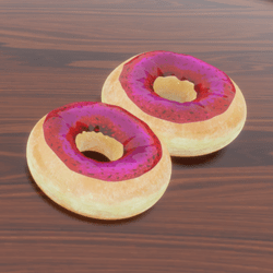 Jam Doughnut- Raspberry