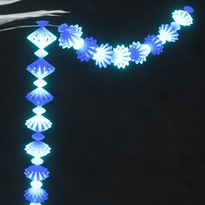 Garlands set. Full perm.