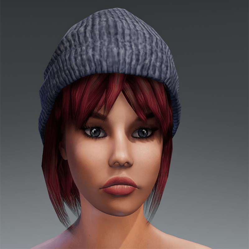 Hair & Cap Mara BLUE