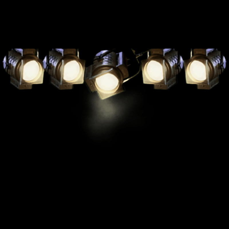 Stage Spotlights Effect