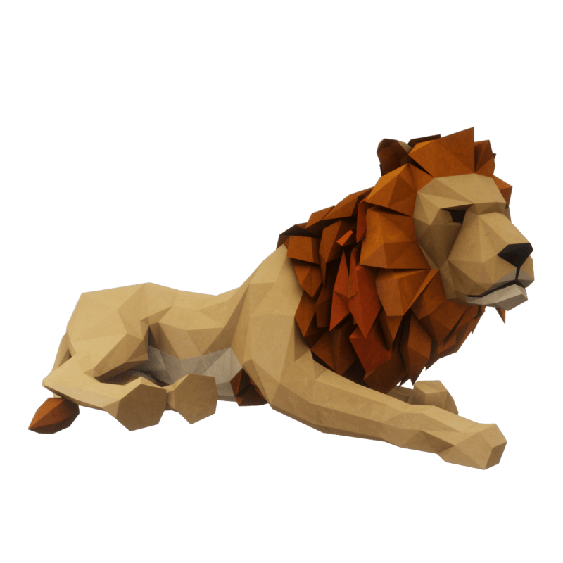 Lying Lion