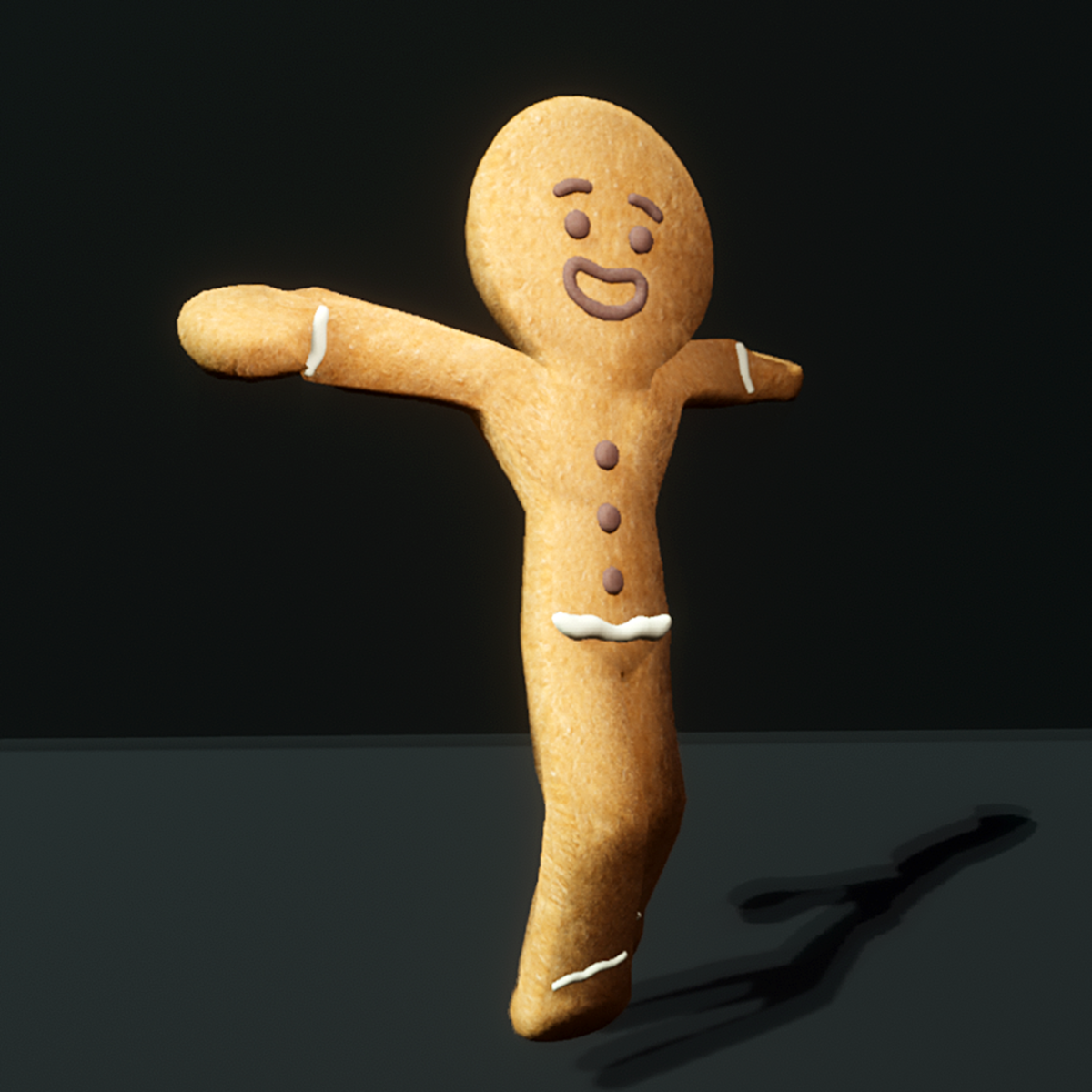 TKA Avatar Gingerbread Man Cookie