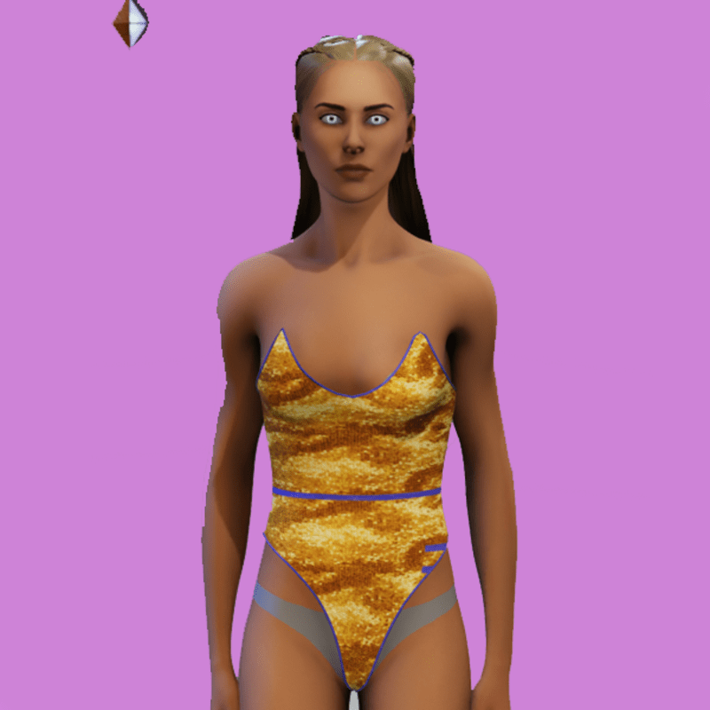 Bambi One Piece Gold