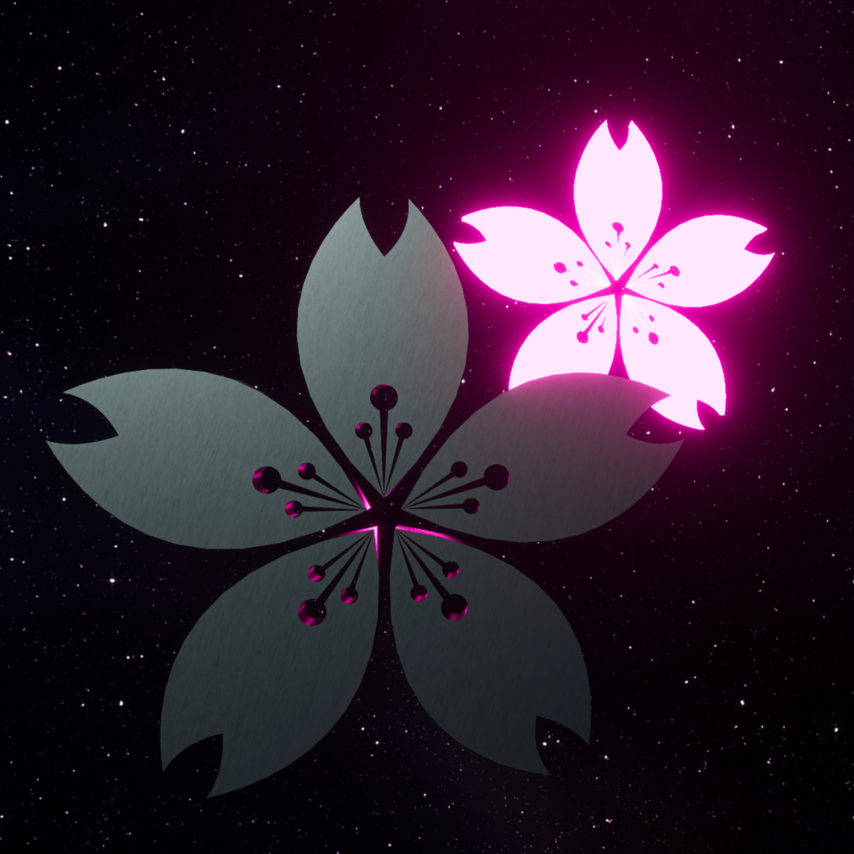 LIGHT STAMP - Sakura