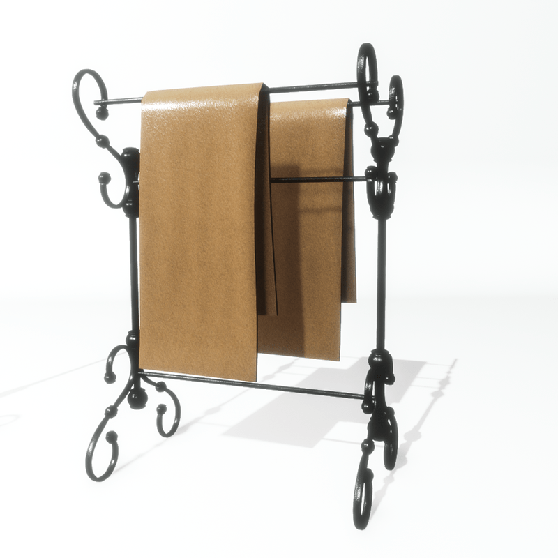 Lord's Bath Towel Rack