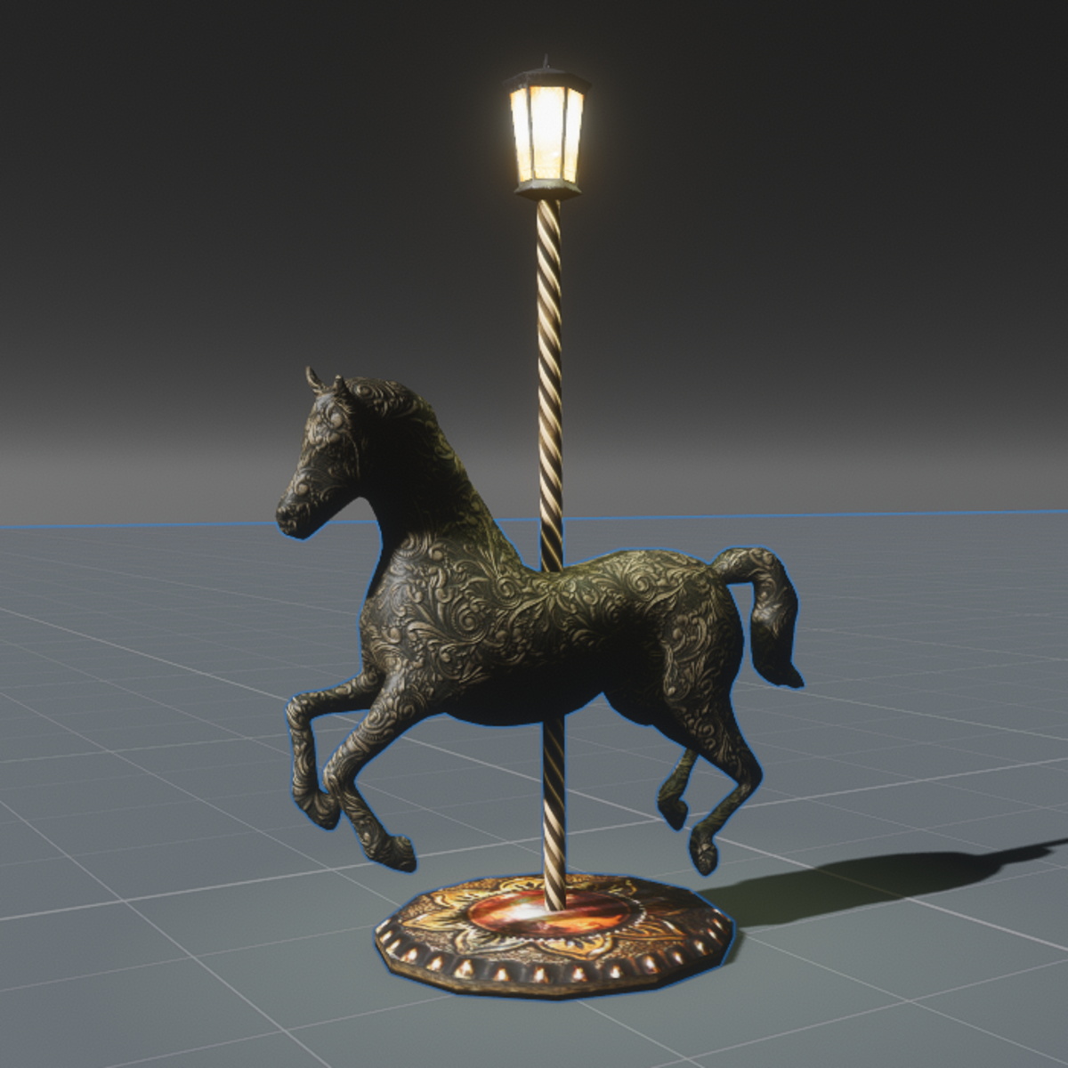 Bronze Toy Horse