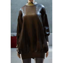 CHE'KEA - MEERA SWEATER - DARK BROWN