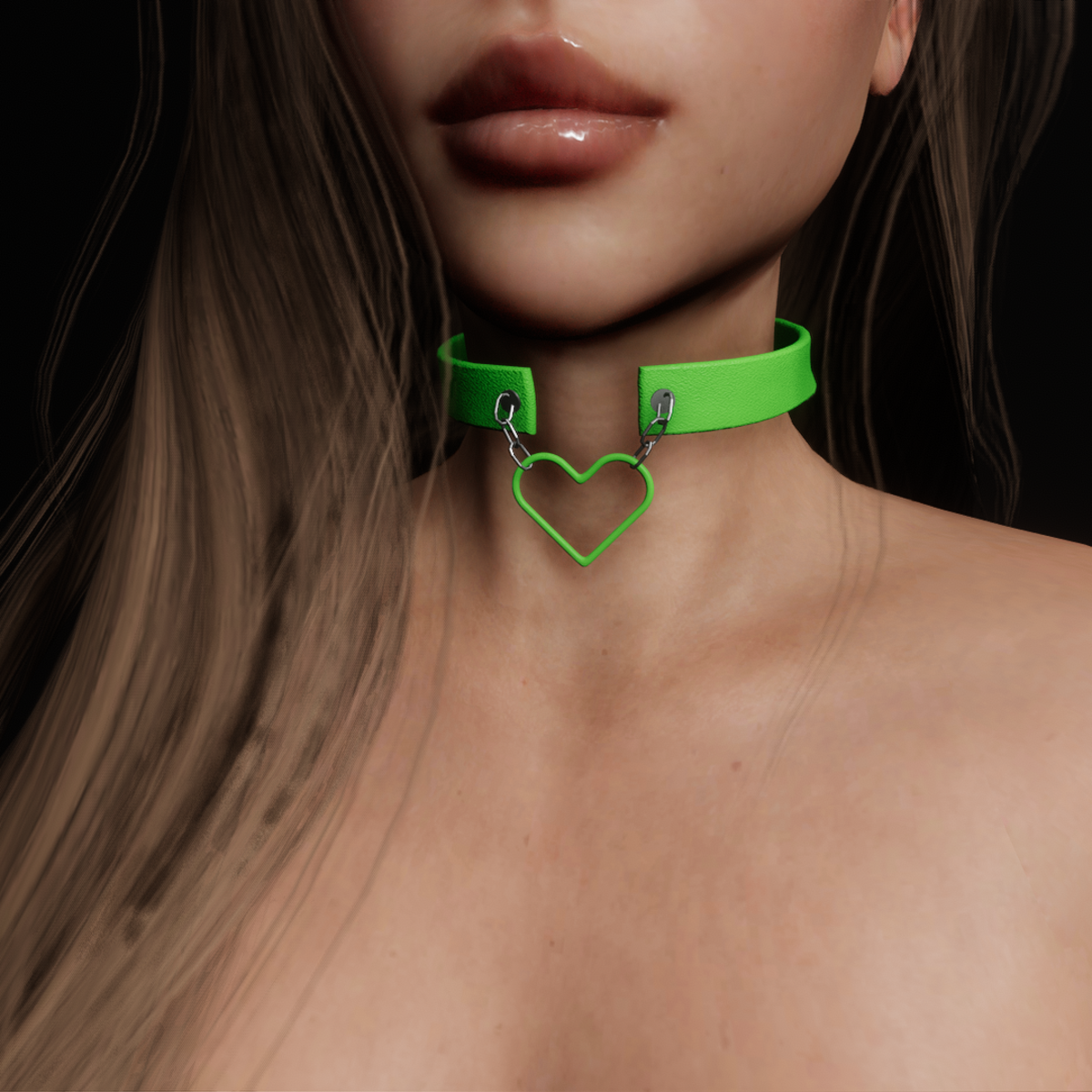 Heartbreaker Choker (Green)