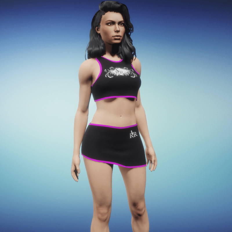 Sportdress Clara black