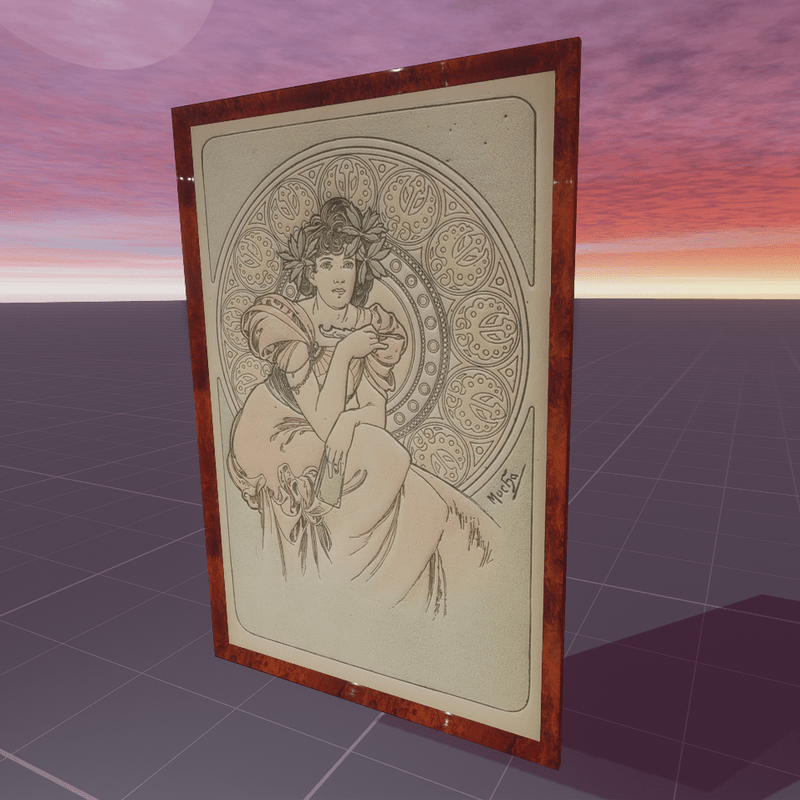 Dictionnaire des Arts Decoratifs Drawing Alphonse Mucha